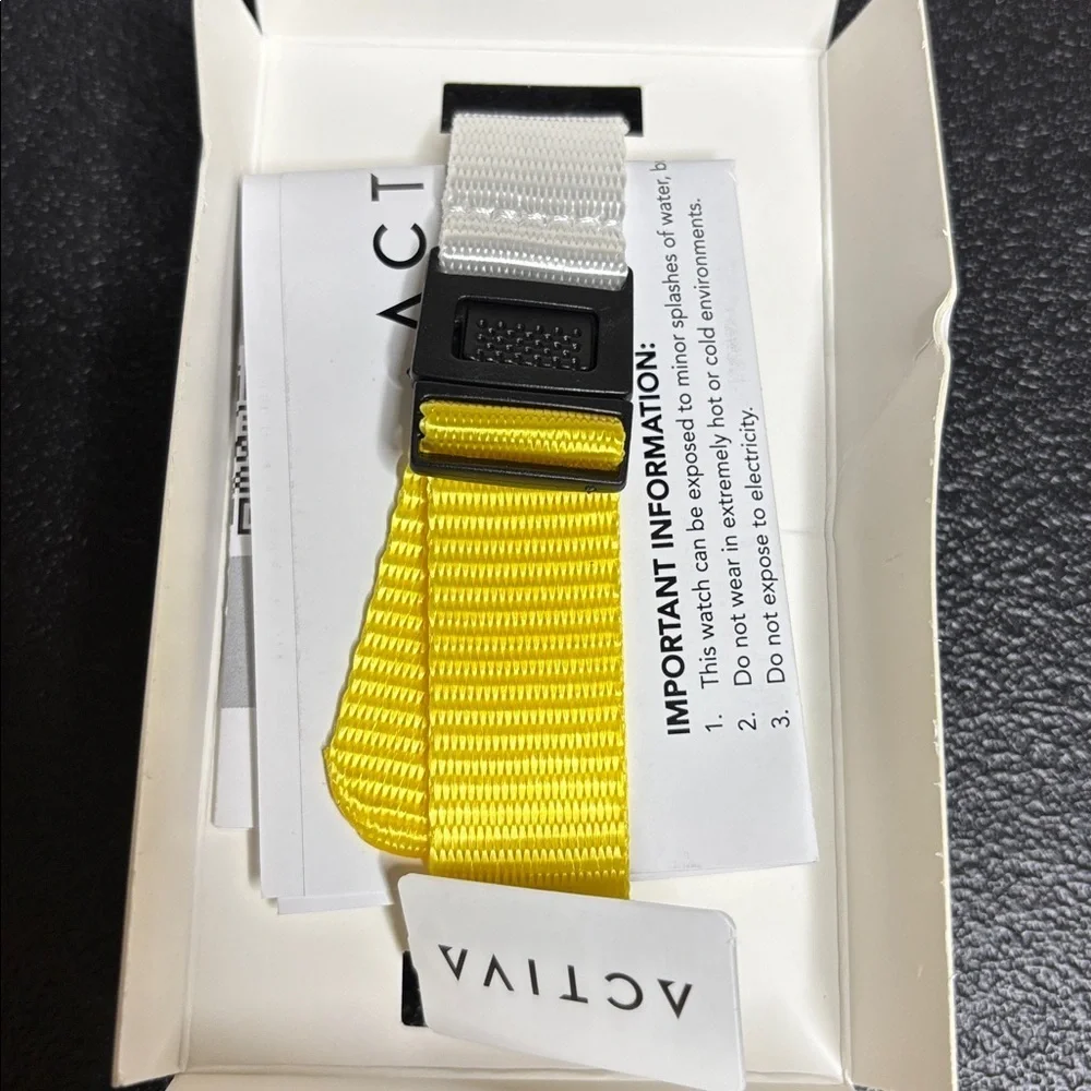 NWT Activa Spectra X Invicta Digital Unisex Watch - 44.5mm, Yellow, White